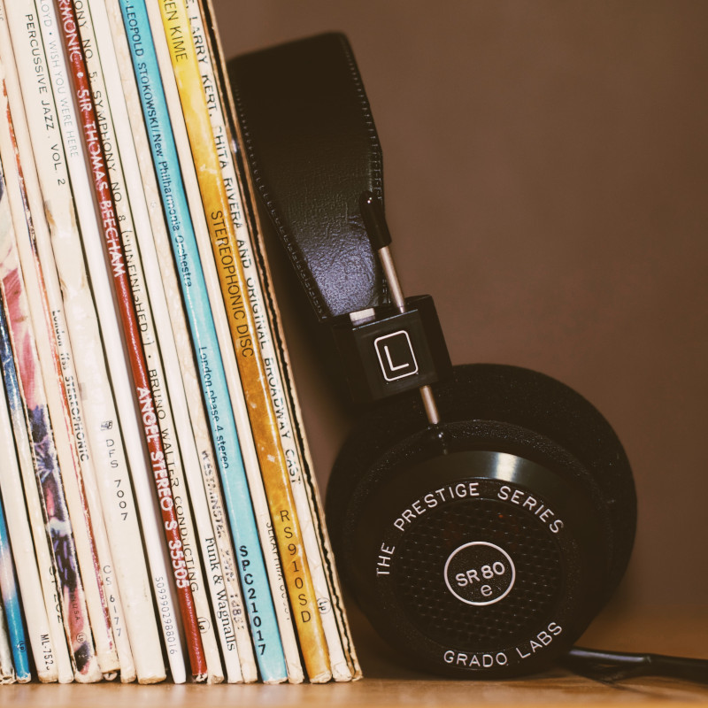 Vinyl And Headphones